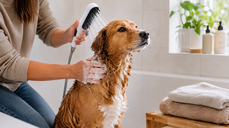 Sådan vasker du din hund korrekt – trin-for-trin-guide