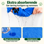 Hundehåndklæder i Mikrofiber – 2 stk. til Bad og Poter