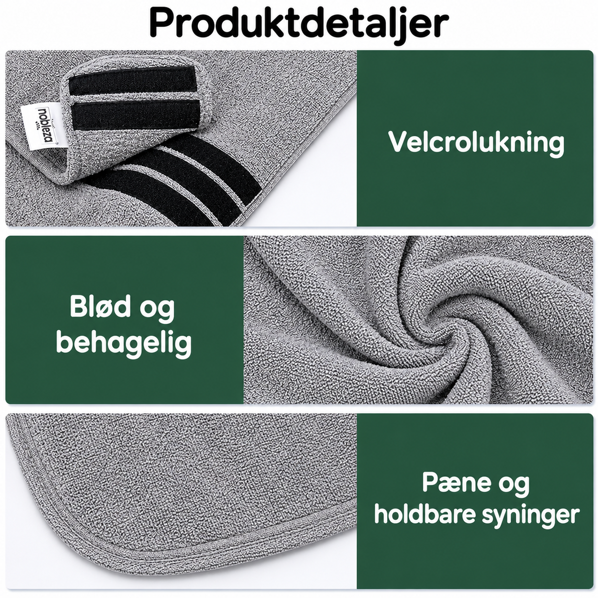 Hundebadekåbe i Mikrofiber – Absorberende & Hurtigtørrende