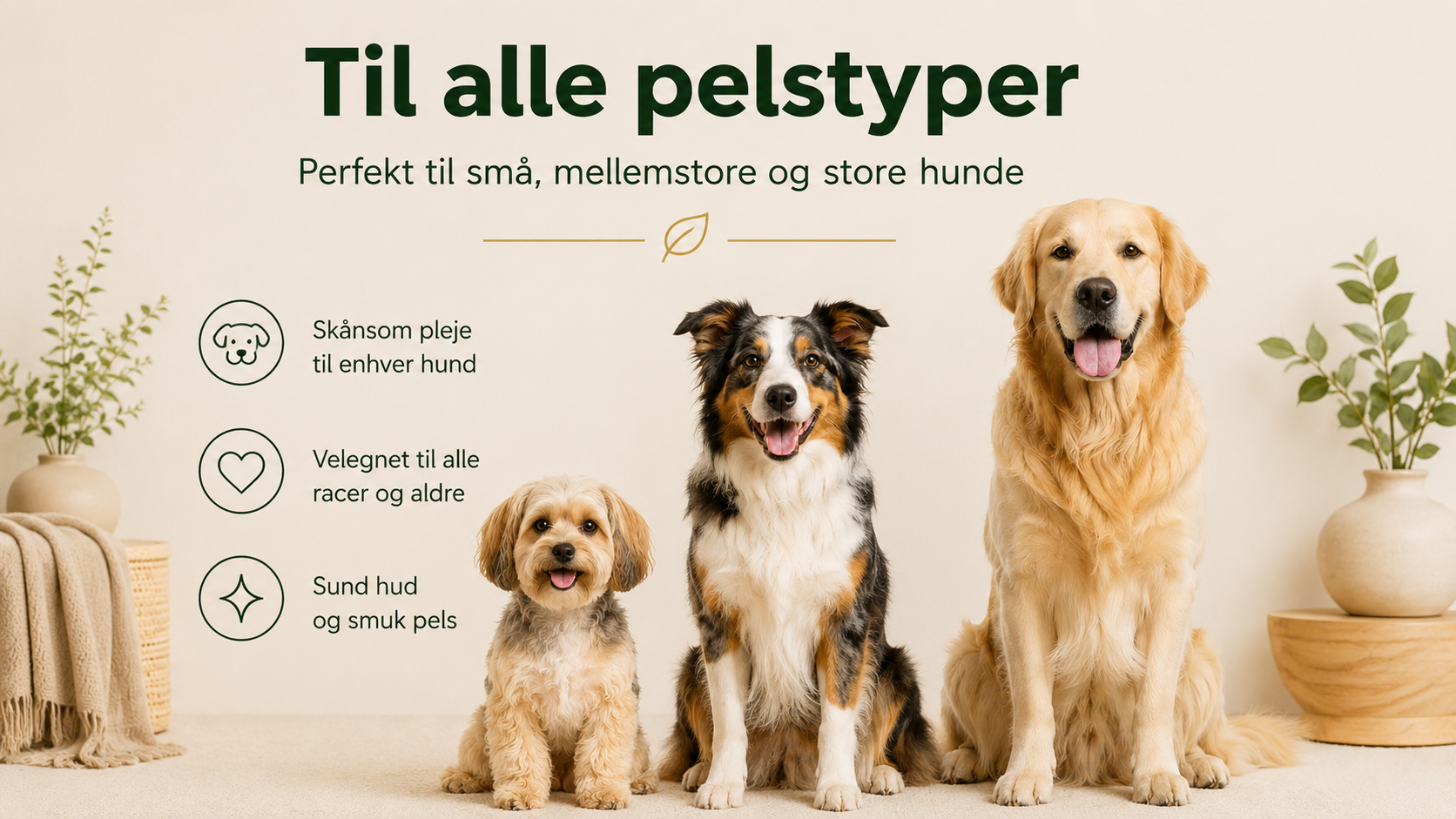 Naturlig Hundeshampoo til Følsom Hud – Økologisk Lavendel & Citronmelisse | Vegansk & pH-neutral – 200 ml