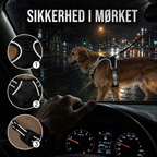 Anti-Træk Hundesele med Håndtag og Reflekser – Justerbar No-Pull Sele, Sort | 4 Størrelser