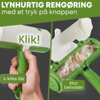 Pelsfjerner til Hundehår & Kattehår – Selvrensende og Genanvendelig til Sofa, Tæpper, Seng og Bil
