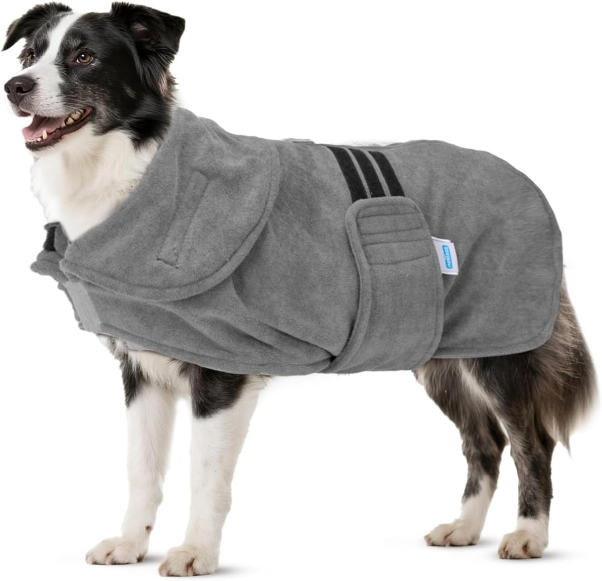 Hundebadekåbe i Mikrofiber – Superabsorberende & Hurtigtørrende, Flere Størrelser
