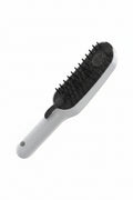 RAVAK Hundedusche 4 Strahlarten – Sprühbrause Für Hunde Mit Silikonkamm, Ecoflow Wassersparend, G1/2 Anschluss, Weiß Matt